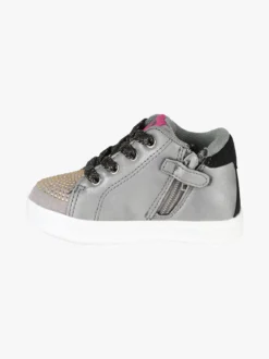 Melania Sneakers alte da bambina con cerniera e zip