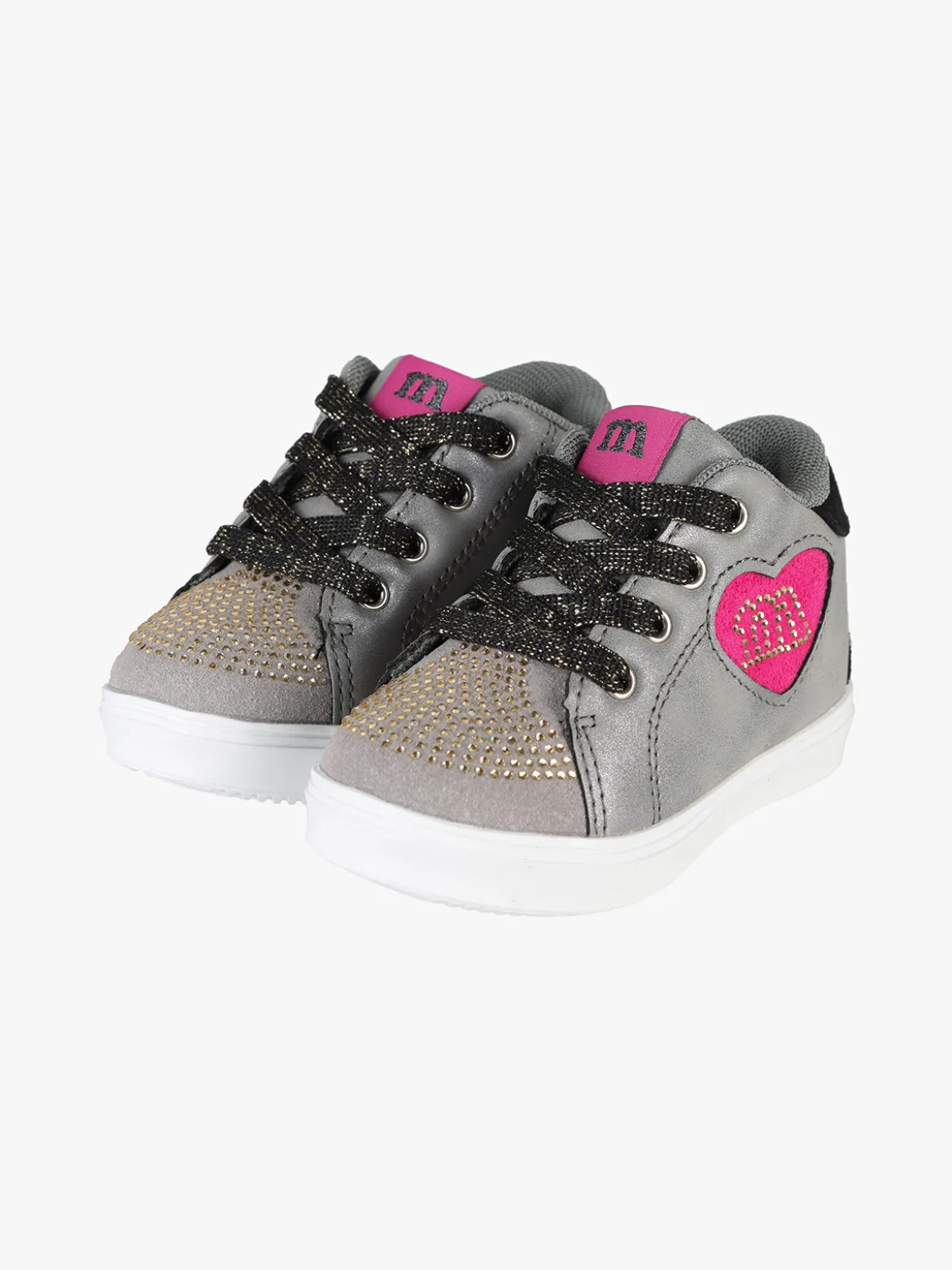 Melania Sneakers alte da bambina con cerniera e zip