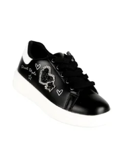 Melania Sneakers basse da ragazza con strass