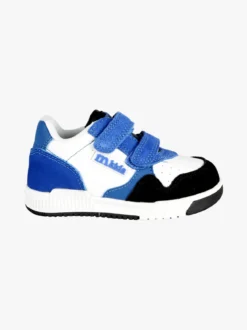 Melania Sneakers bicolor da bambino con strappi