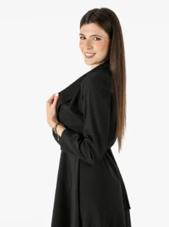 Melitea Blazer corto da donna elegante - nero