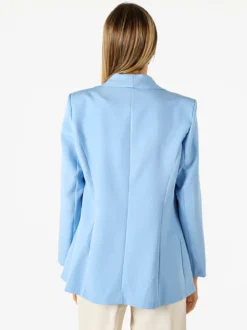 Melitea Blazer donna aperto - azzurro
