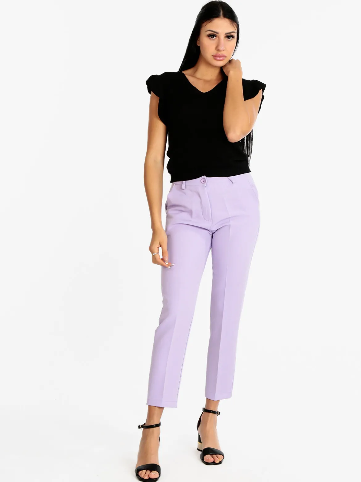 Melitea Pantaloni classici da donna a sigaretta