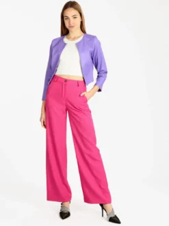 Melitea Pantaloni donna a gamba larga