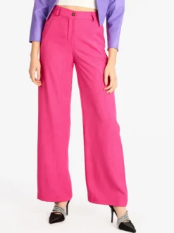 Melitea Pantaloni donna a gamba larga
