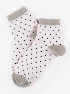 Meri Calze corte donna a pois