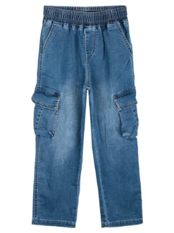 Mg Fashion Studio Jeans da bambino con tasconi laterali