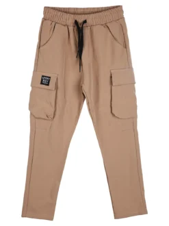 Mg Fashion Studio Pantaloni da ragazzo cargo con interno in pile - khaki