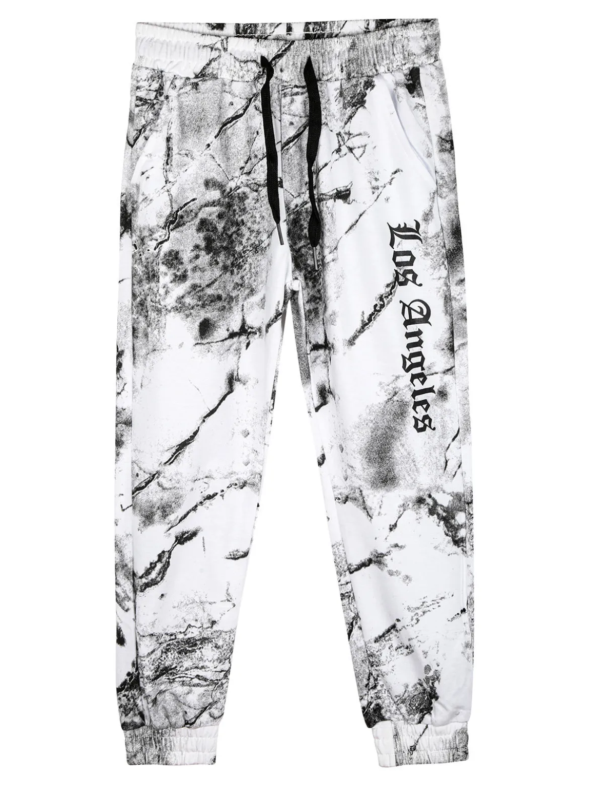 Mg Fashion Studio Pantaloni sportivi da bambino con coulisse e polsini