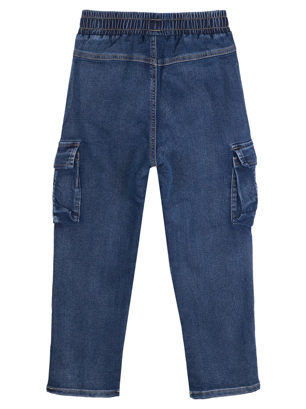 Mg Jeans da bambino con tasconi laterali e coulisse in vita