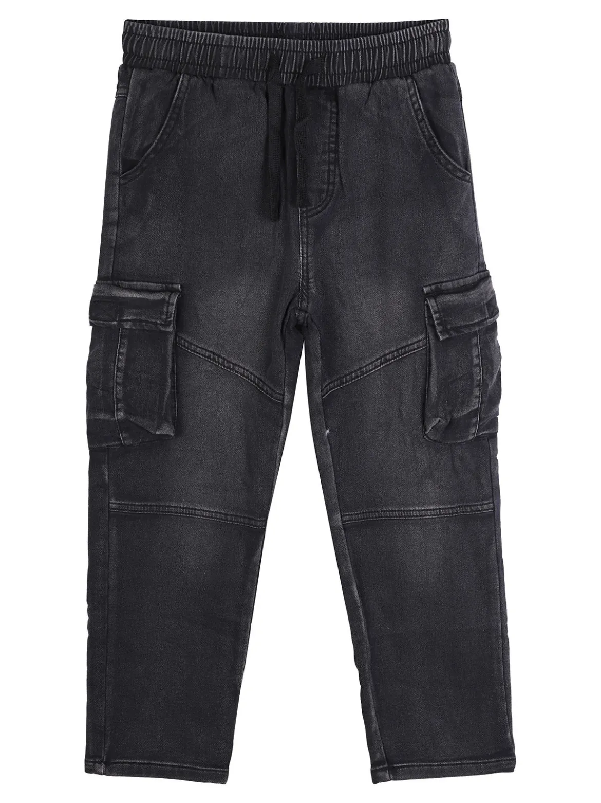 Mg Jeans da bambino con tasconi laterali e coulisse in vita