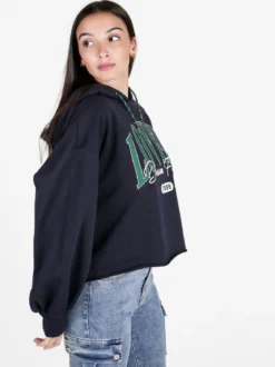 Miho'S Felpa donna oversize con cappuccio