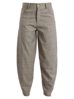 Miho'S Pantaloni a fantasia da donna gamba larga