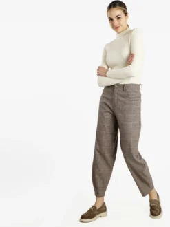 Miho'S Pantaloni a fantasia da donna gamba larga
