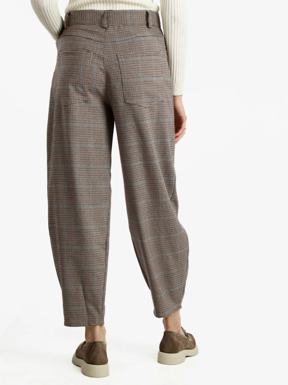 Miho'S Pantaloni a fantasia da donna gamba larga