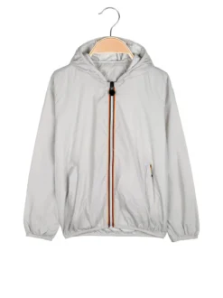 Milk Pub Giacca a vento da bambino con cappuccio e zip - beige