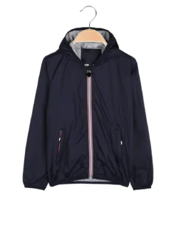 Milk Pub Giacca a vento da bambino con cappuccio e zip - blu scuro