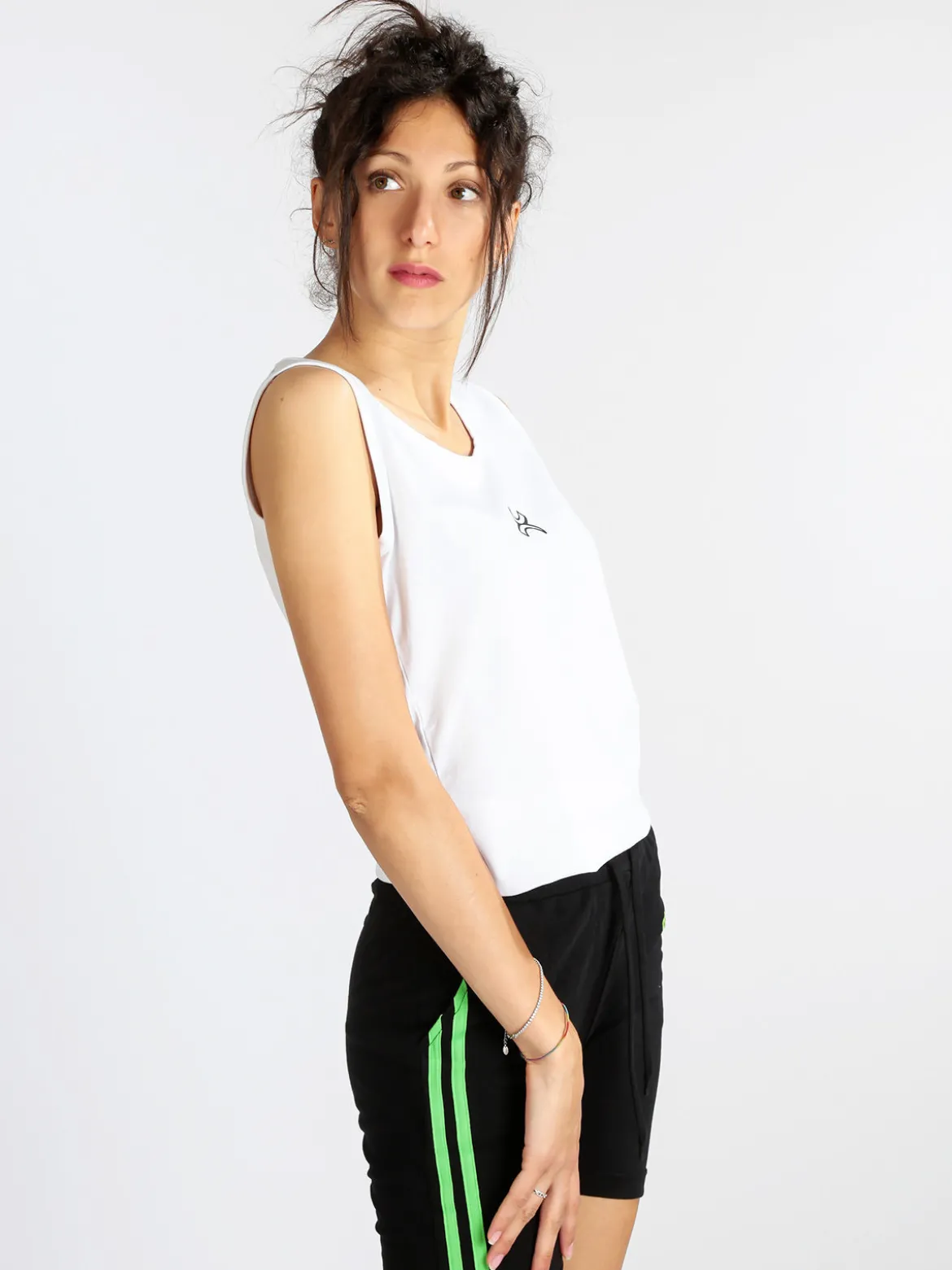 Millennium Canotta sportiva da donna in cotone