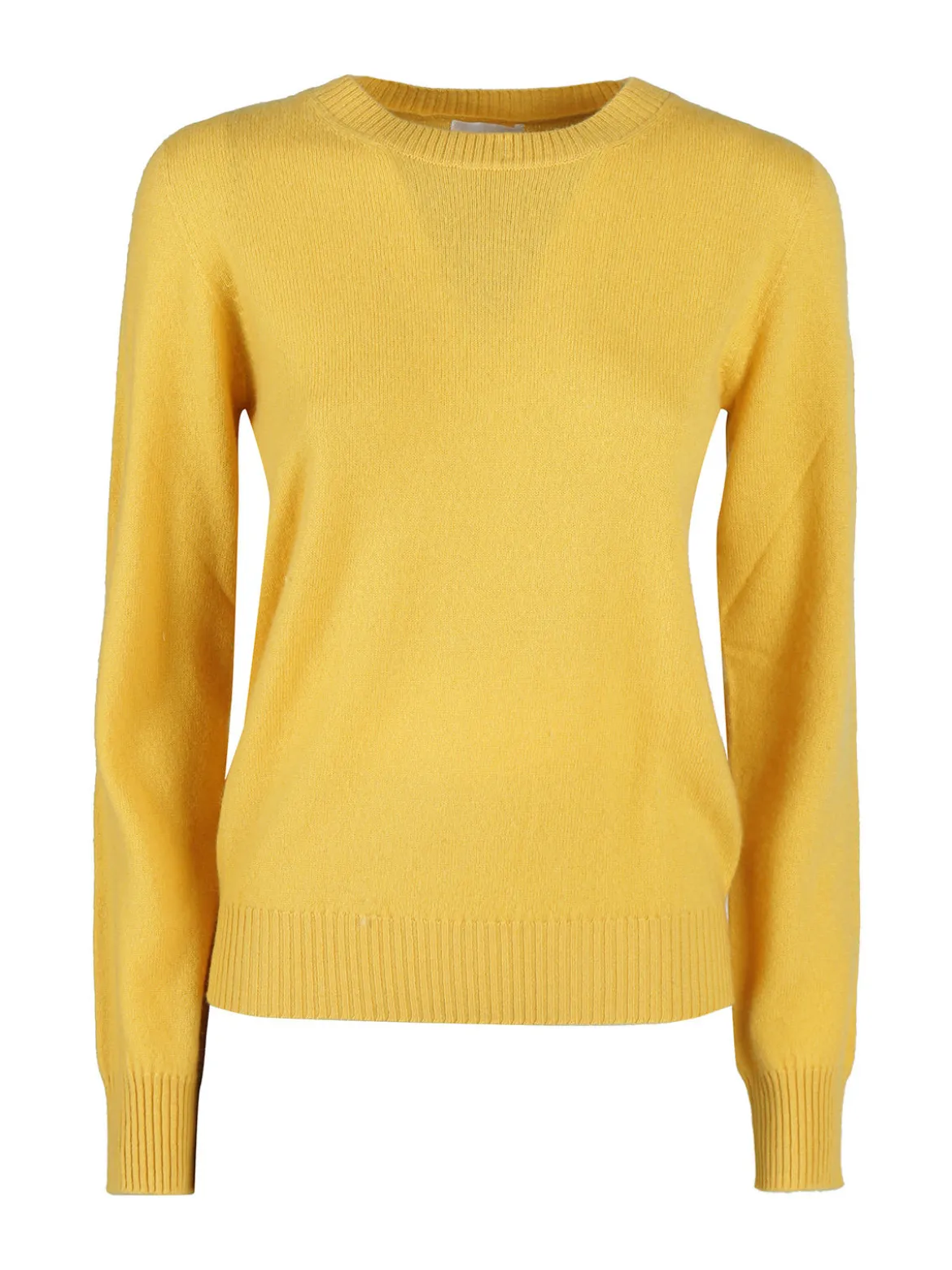 Mimoii Maglione girocollo da donna in misto lana e cashemere