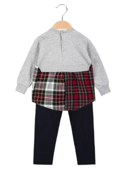 Mini Rap Completo neonata 2 pezzi felpa + leggings