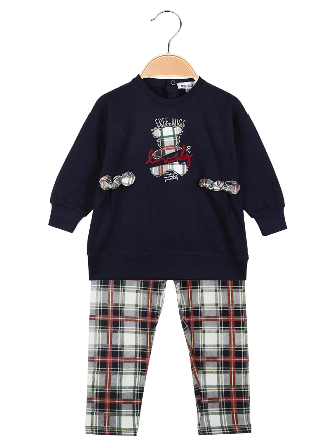 Mini Rap Completo 2 pezzi da neonata felpa + leggings
