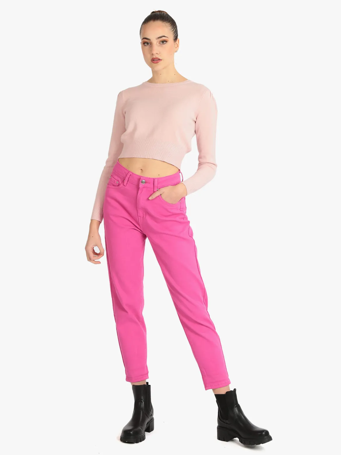 Mira°Belle Jeans donna modello Mom fit