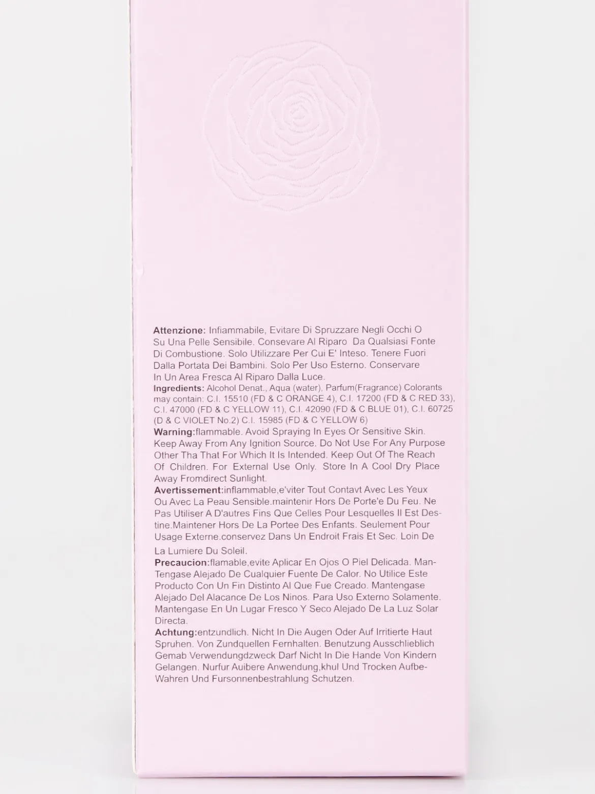 Mirage Brand Parfums Violet Rose profumo donna