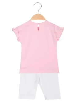Miss Bellina Completo corto da neonata con t-shirt e leggings corti