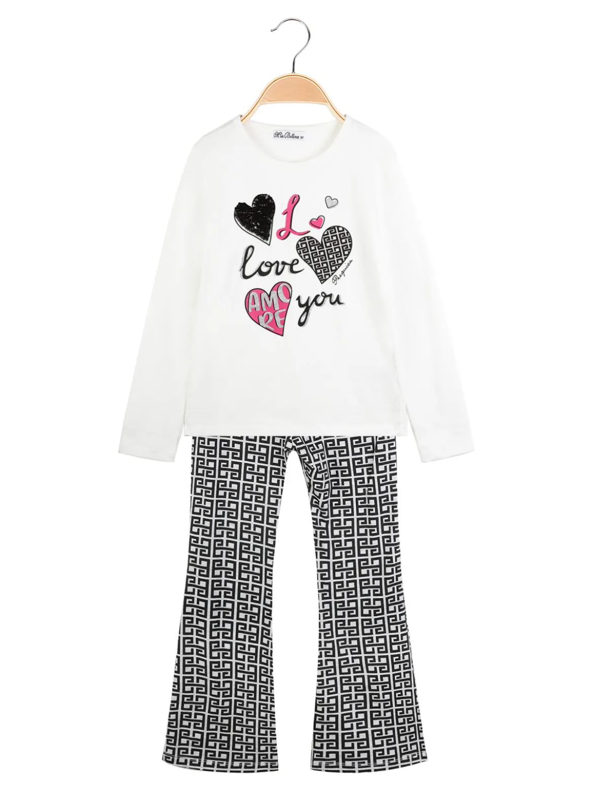 Miss Bellina Completo lungo 2 pezzi da bambina