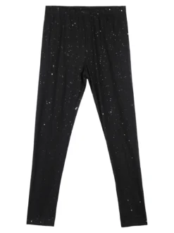 Miss Bellina Completo 2 pezzi da bambina con leggings luccicante