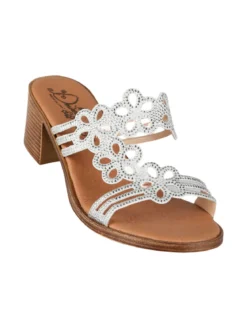 Miss Desiree Ciabatte donna con tacco e strass