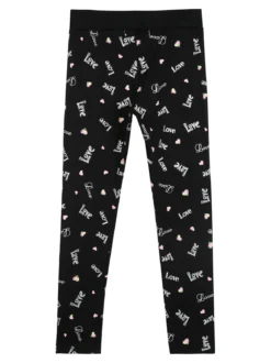 Miss Image Leggings da bambina con scritte