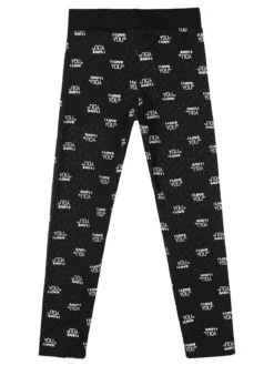 Miss Image Leggings da bambina con scritte