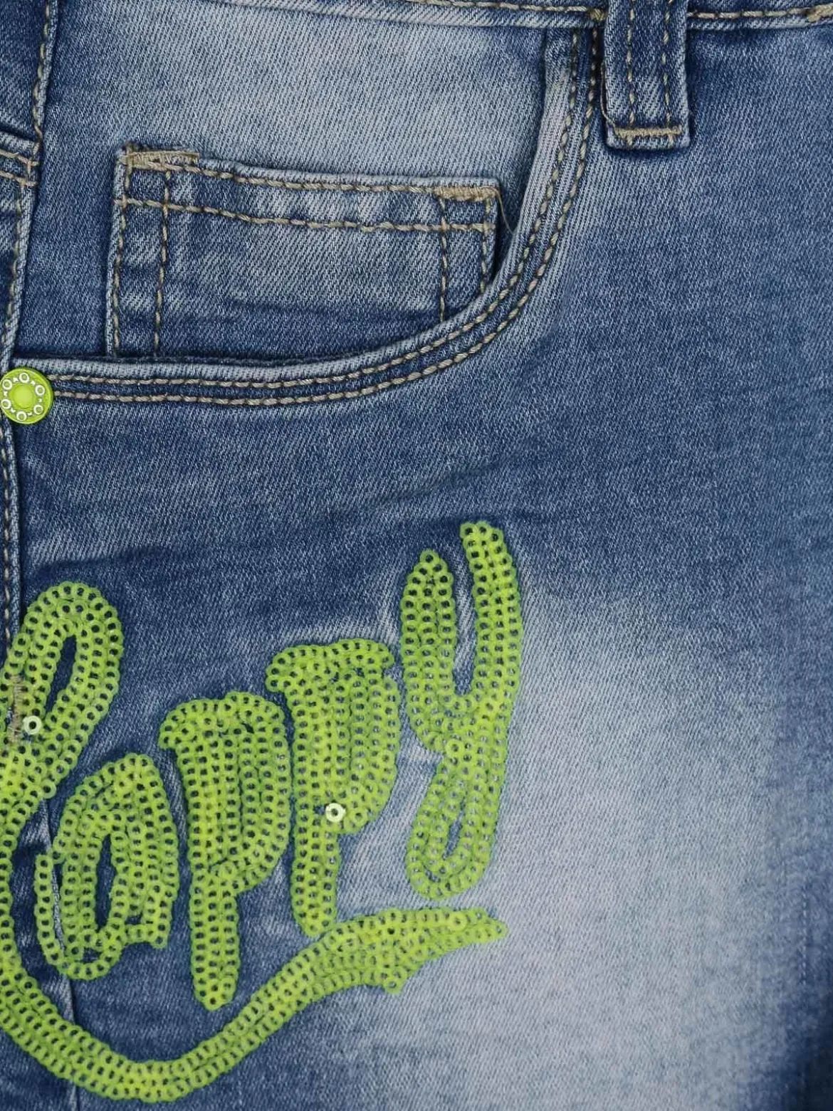 Miss Image Shorts con paillettes