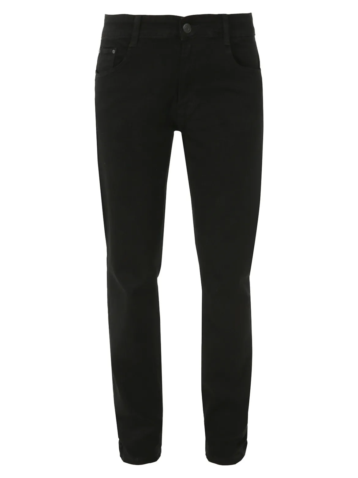 Miss Natalie Pantaloni donna jeans push-up taglie grandi - nero