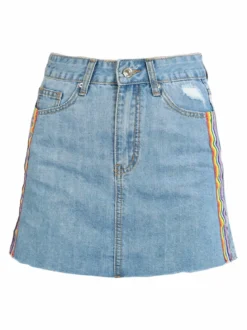 Miss Two Gonna corta in jeans