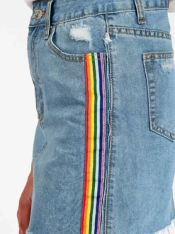 Miss Two Gonna corta in jeans