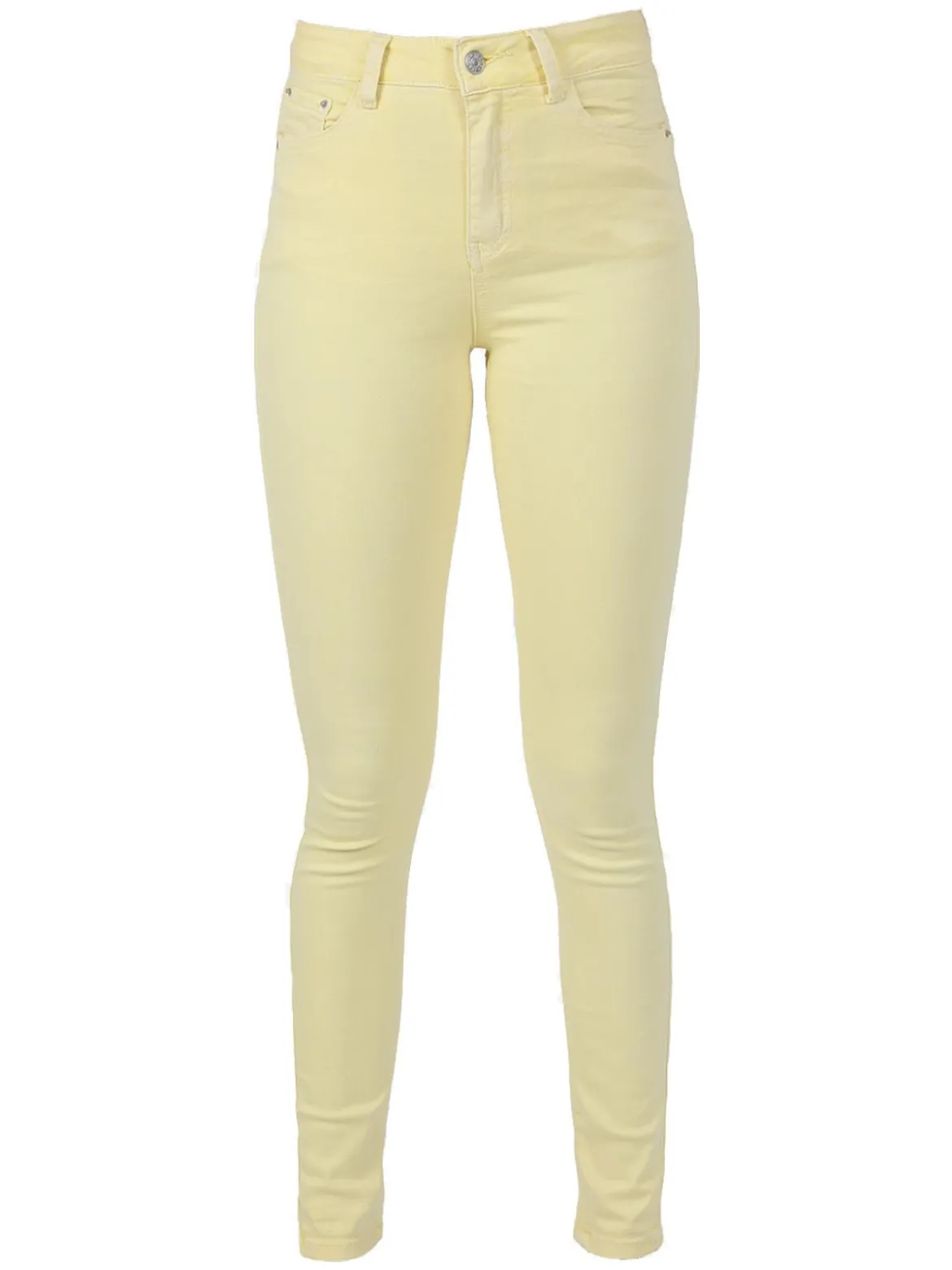 Miss Two Pantaloni gialli a vita alta