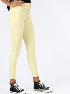 Miss Two Pantaloni gialli a vita alta