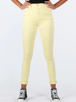 Miss Two Pantaloni gialli a vita alta