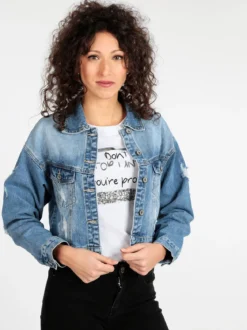 Miti Baci Giacca in jeans da donna oversize