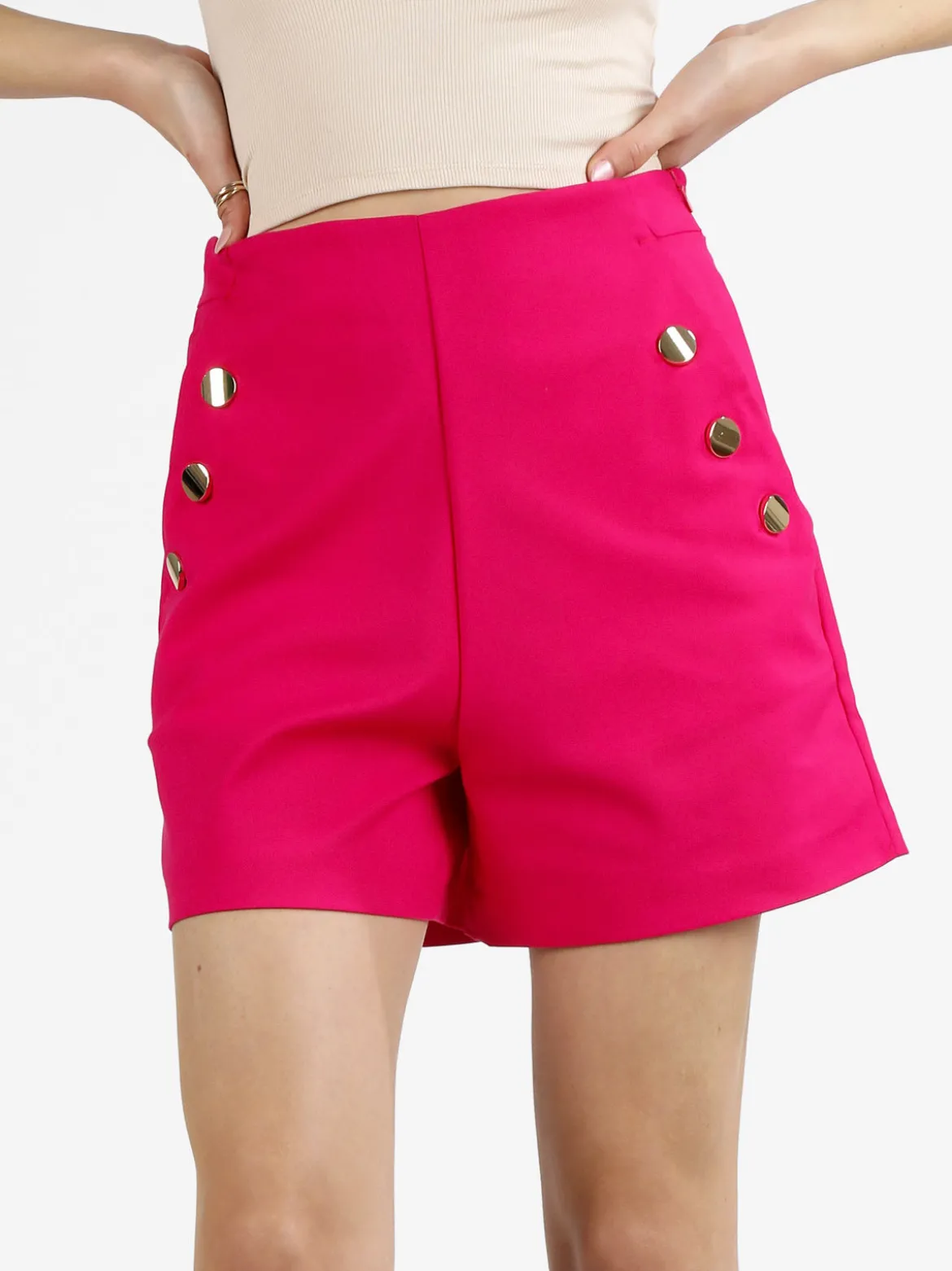 Miti Baci Shorts donna a vita alta