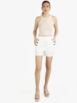 Miti Baci Shorts donna a vita alta
