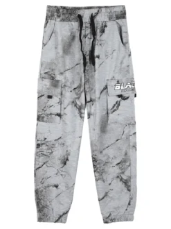 Mk Boys Pantaloni cargo da ragazzo - grigio chiaro