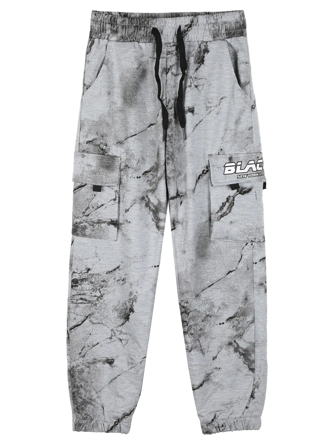 Mk Boys Pantaloni cargo da ragazzo - grigio chiaro