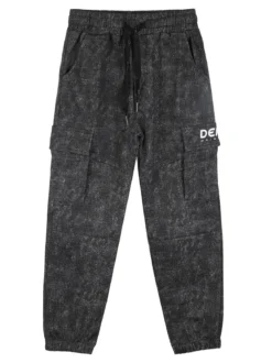 Mk Boys Pantaloni cargo da ragazzo - nero