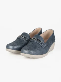 Moenia Ballerine con fibbia e zeppa da donna
