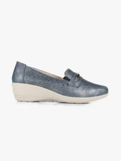Moenia Ballerine con fibbia e zeppa da donna
