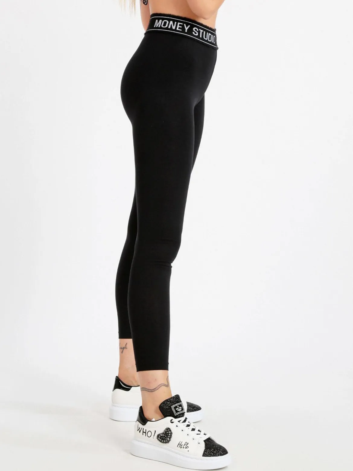 Monte Cervino Leggings donna in cotone
