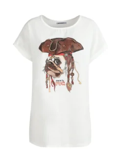 Monte Cervino Maxi t-shirt donna con stampa disegno
